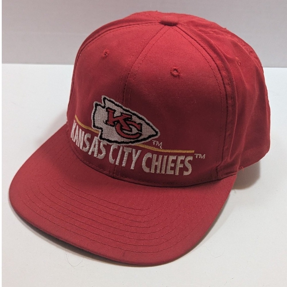 Vintage Annco Kansas City Chiefs Hat NFL Snapback Red Cap Hat - Rare
